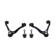 4 Pieces Front Left & Right Side Suspension Kit Upper Control Arms + Lower Ball Joints Fits Ford Crown Victoria/Lincoln Town Car/Mercury Grand Marquis