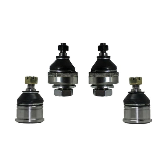 4 Pieces Front Suspension Kit Upper and Lower Ball Joints Passenger Driver Side