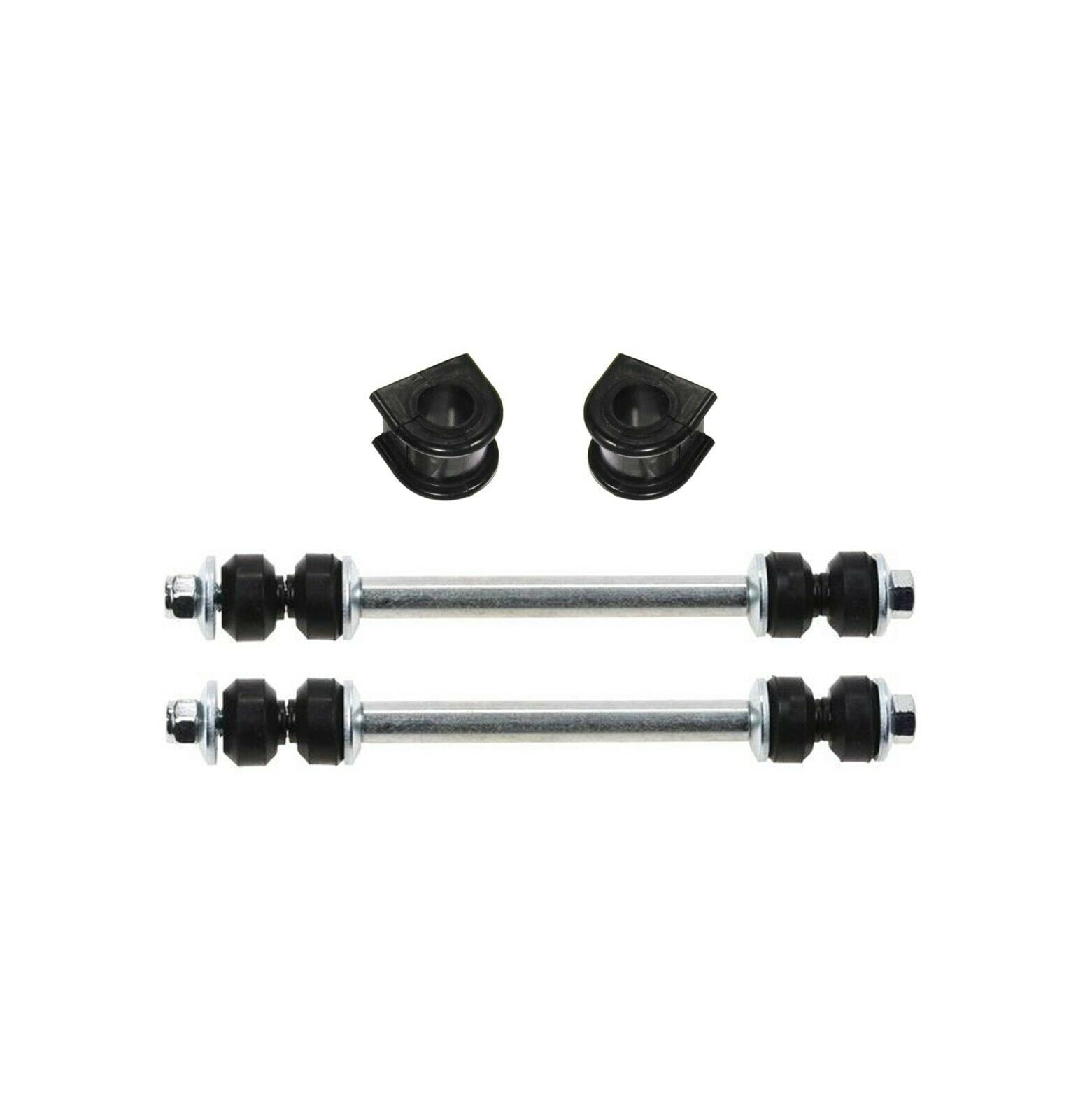 4 Pieces Front Suspension Stabilizer Sway Bar End Links + Sway Bar Bushings Set Fits select: 1998-2011 FORD RANGER, 1998-2005 FORD EXPLORER