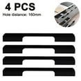 thumbnail image 1 of 4 Pieces Furniture Handles, Matt ， Stainless Steel Furniture Handles For Kitchen Cabinet Doors, Railing Handles With Screw Handles, Matt - Black, 1 of 6
