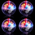 thumbnail image 1 of 4 Pieces Ghost Hunting Cat Ball Motion Light up Cat Balls LED Motion Activated Pet Ball Motion Light up Interactive Toys Pet Glowing Mini Running Exercise Ball Toys, 1 of 6