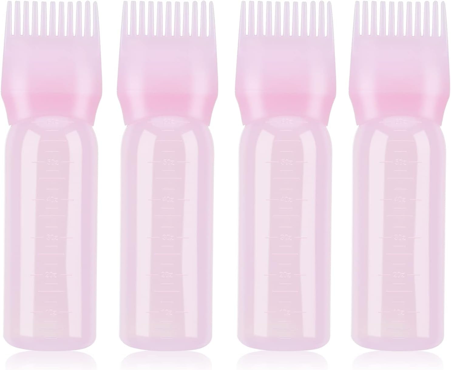 4 Pieces Hair Dye Brush Bottle,Hair Oil Applicator Bottle Hair Root
