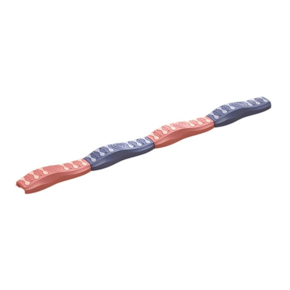 4 Pieces Kids Balance Beam Stepping Stone Obstacle Course Plastic Material Indoor Outdoor Activity Game for Children