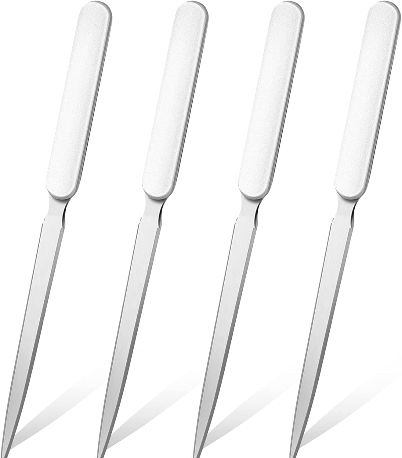 4 Pieces Letter Opener Knife Stainless Steel Envelope Openers Lightweight Mail Slitters Letter