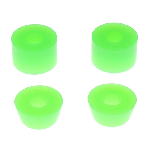 4 Pieces Longboard Bushing Replacement 90a Longboard Repair , Green