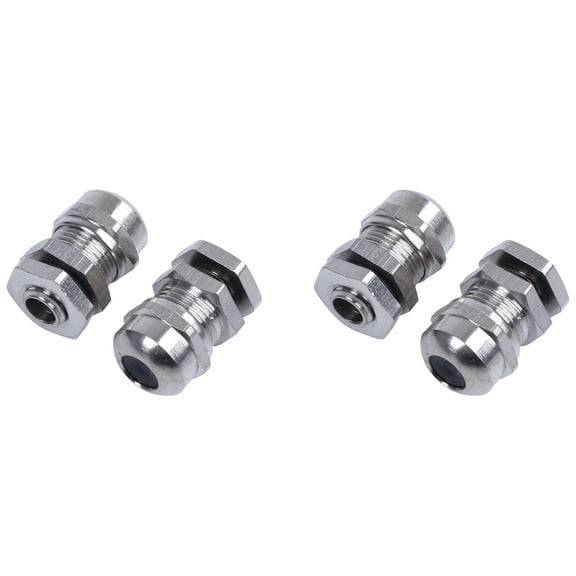 4 Pieces M8 Waterproof Disengagement Cable Gland for 2-5mm Cable Wire