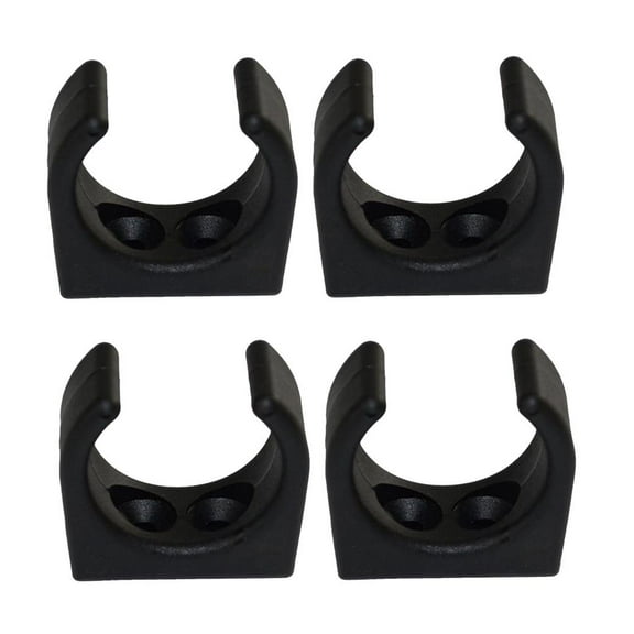 4 Pieces Marine Clips Pallet Ladder Holder Stacking Brackets Black