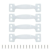 4 Pieces Metal Handles for Drawers and Antique Furniture Barn Door Knob Pulls