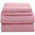 MARQUESS Flannel King Size Sheet Set, 4 Pieces, Winter Comfortable