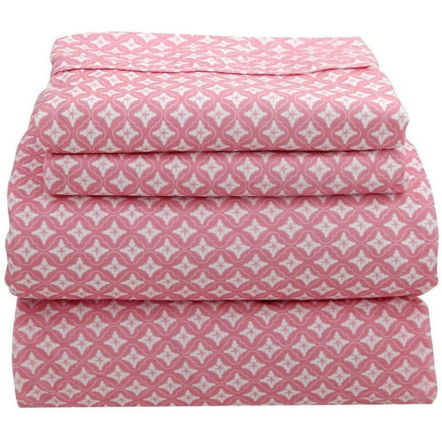 MARQUESS Flannel King Size Sheet Set, 4 Pieces, Winter Comfortable