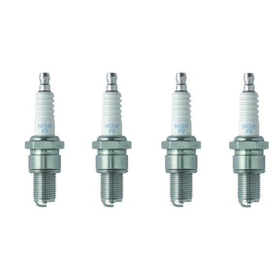 4 Pieces NGK Standard Resistor OEM Performance Power Spark Plugs BR7ES # 5122