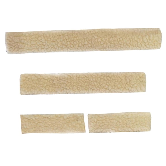 4 Pieces Padded Halter Noseband Covers Bridle Plush Protective Set for Equine Training and Daily Use