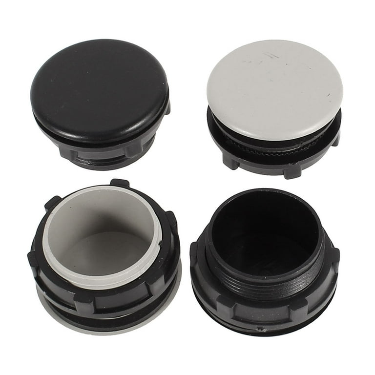 4 Pieces Plastic Push Button Switch 30mm Mount Hole Panel Plug
