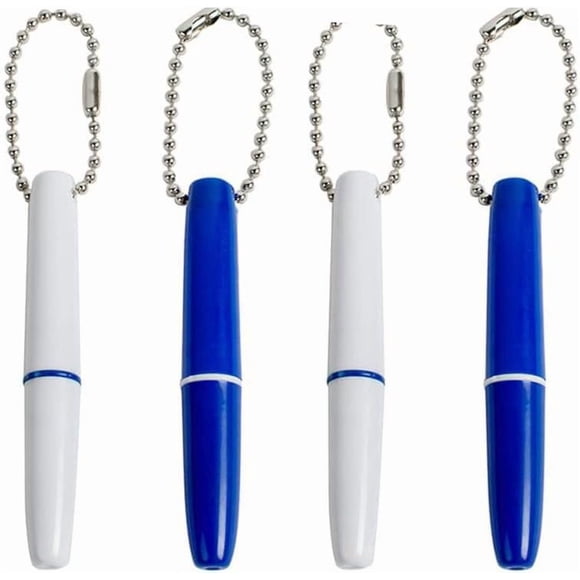 4 Pieces Portable Dental Picks Travel Tools Toothpick Plaque Remover and Tartar Teeth Pick Eraser Cleaning Kit with Hang chain (4PCS)