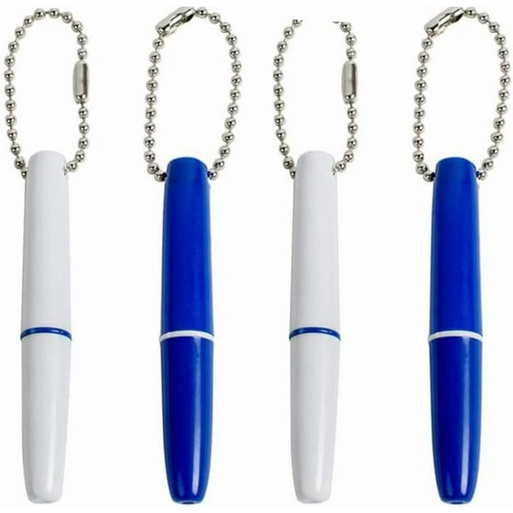 4 Pieces Portable Dental Picks Travel Tools Toothpick Plaque Remover and Tartar Teeth Pick Eraser Cleaning Kit with Hang chain (4PCS)