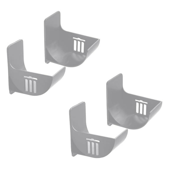 4 Pieces Practical Bag Dispenser Wall Mounted Bin Bag Organizers Portable Designs for Easy Installation Home Space