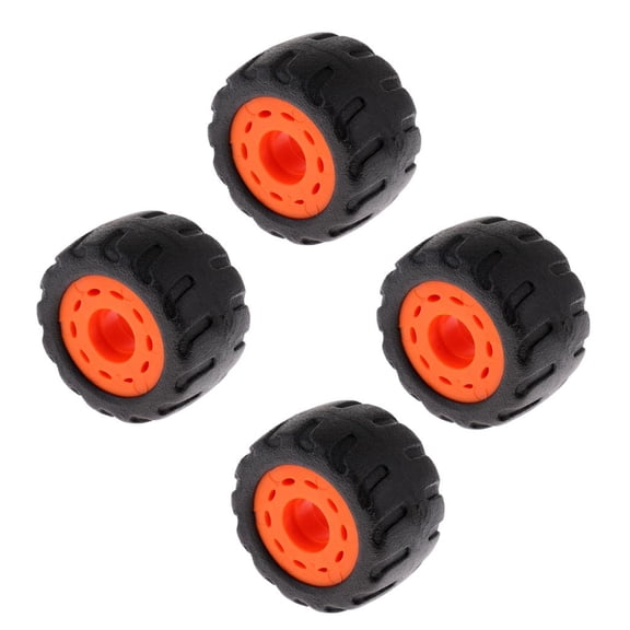 4 Pieces Professional Wearproof PU Rubber Wheels For Skateboard / Longboard /