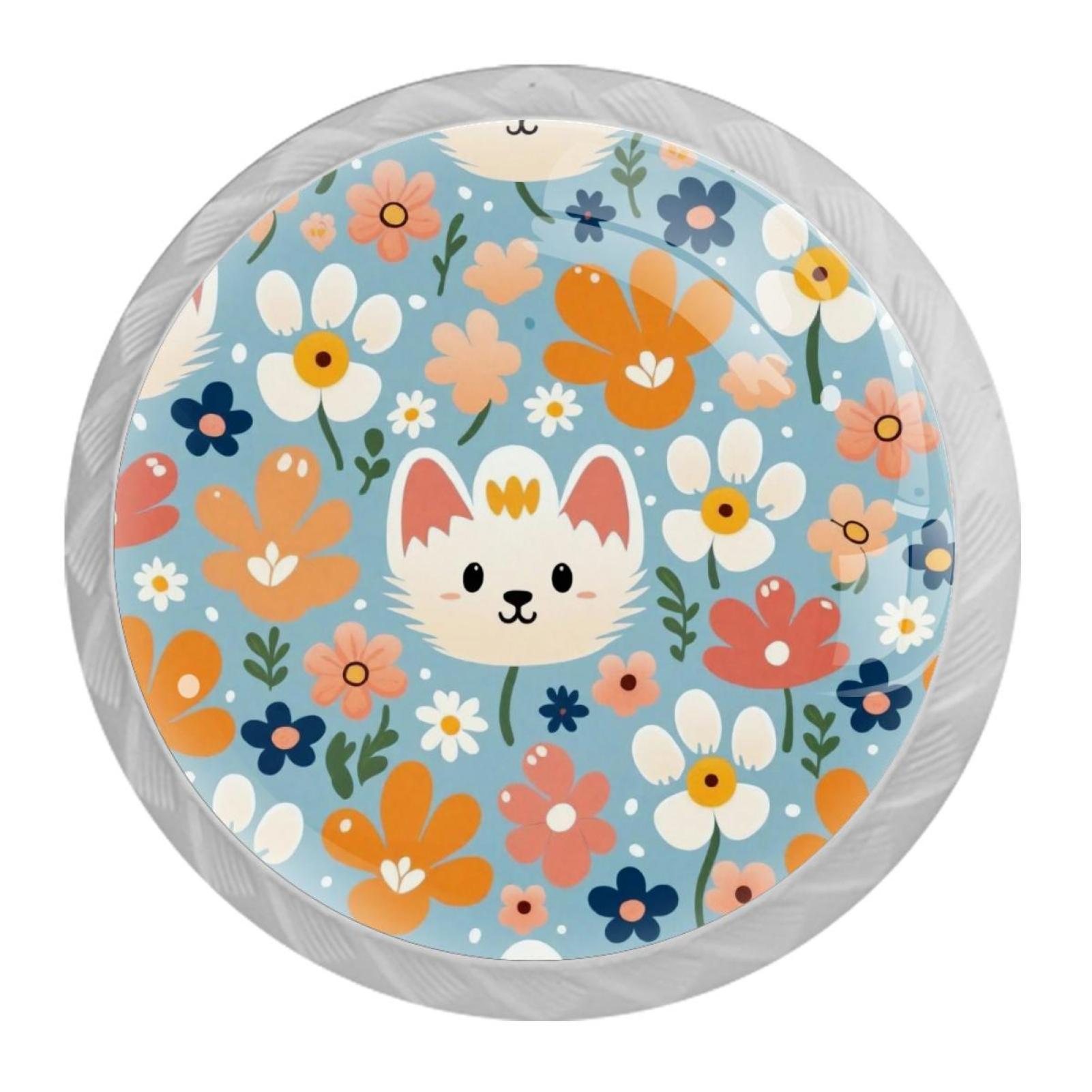 4 Pieces Pull Handles for Dresser Drawer, Kitchen Pulls with