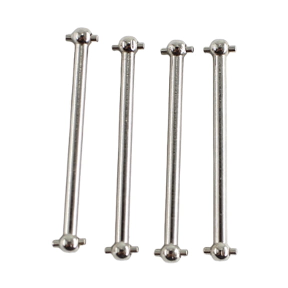 4 Pieces RC Car Dog Bone RC Joint Shaft Metal Alloy for Wltoys 244016 1/24 Scale Racing Car Model Hobbyists