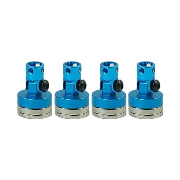 4 Pieces RC Magnetic Body Post Metal Invisible Mount Column Compact Design for Model Car Enthusiasts