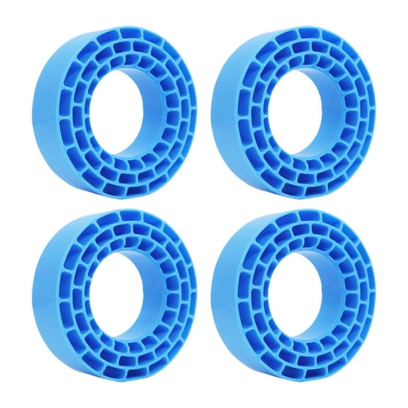4 Pieces RC Tires Foam Tire Inserts Shock Absorption with Three Layer Design for 95-97mm Hobby Car Repairing