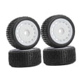 thumbnail image 1 of 4 Pieces RC Wheel Rims Tire Wheel Hub Nylon Material for 1/28 Scale RC Car Crawler Trucks Hobby Users, 1 of 8