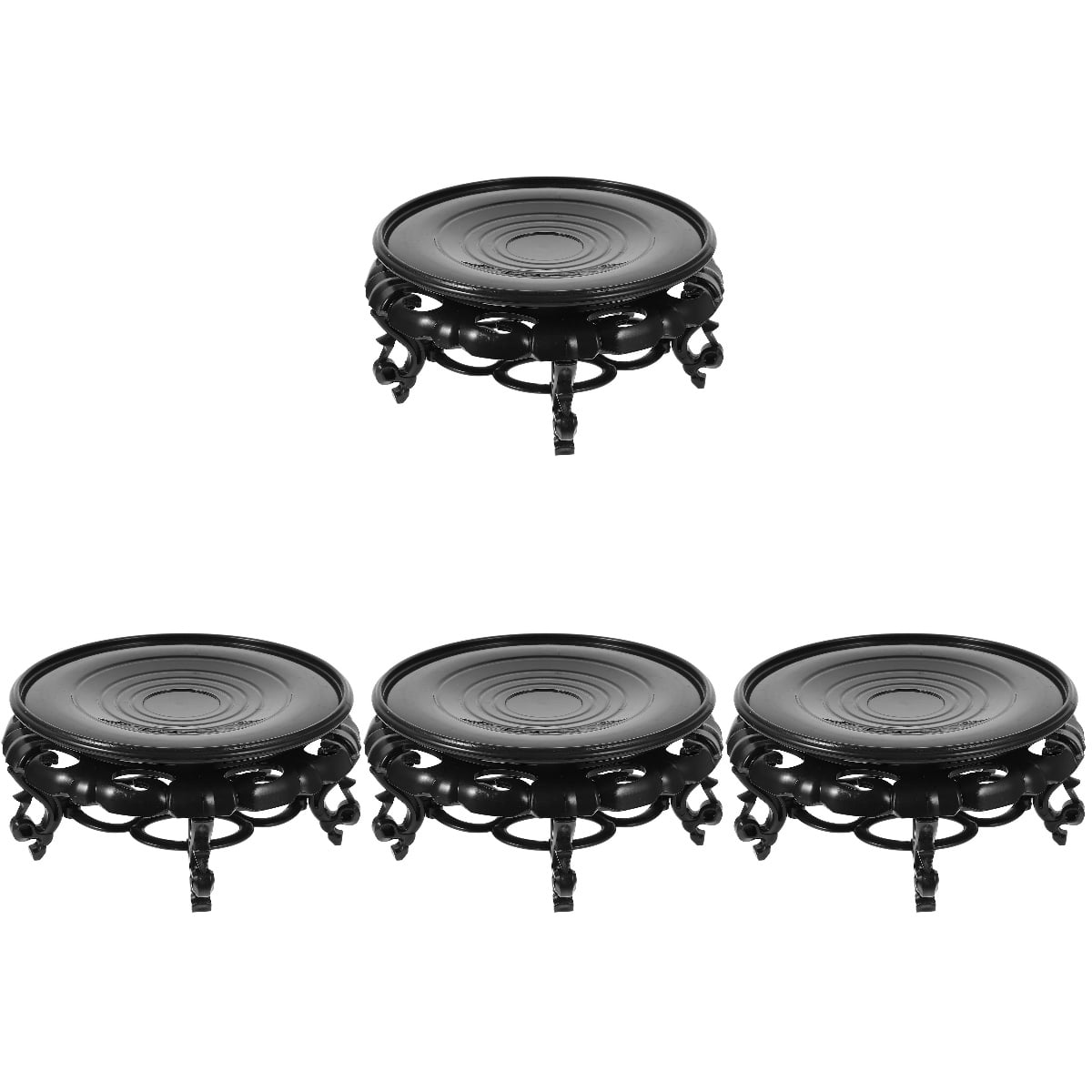 4 Pieces Rack Vases Figurine Display Stand Potted Plant Riser - Walmart.com