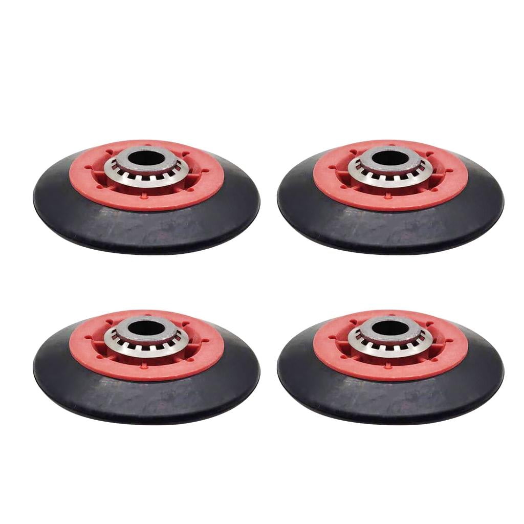 4 Pieces Replacement Drum Rollers for Efficient Drying 8536974 Drum Support Easy Installation Home Appliance Parts