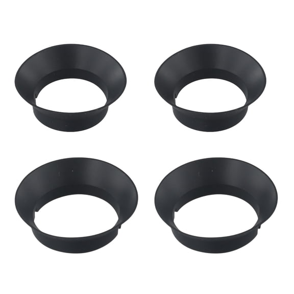 4 Pieces Silicone Gasket Replacement Kit For Baratza For ENCORE And For VIRTUOSO Coffee Grinders, 62X43mm Black Sealing Rings To Prevent Grounds Escaping And Extend Burr Life