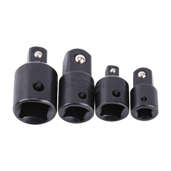 4 Pieces Socket Reducer Adapter Set Compact Portable Design for Construction Work and Automotive Maintenance