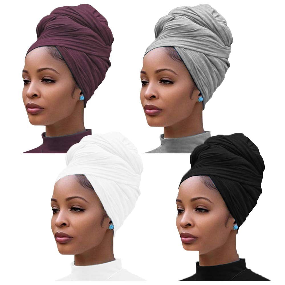 9 Pieces Women Head Wrap Scarf Turban Head Wrap Soft Long Head Scarves  African Turban Head Wrap for Women Girls (Bright Colors,Classic Pattern) :  : Clothing, Shoes & Accessories