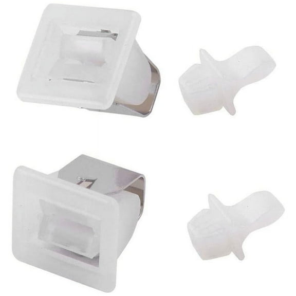 4 Pieces Suitable for 306436 279570 Dryer Door Latch Kit, Suitable for Whirlpool Clothes Dryer