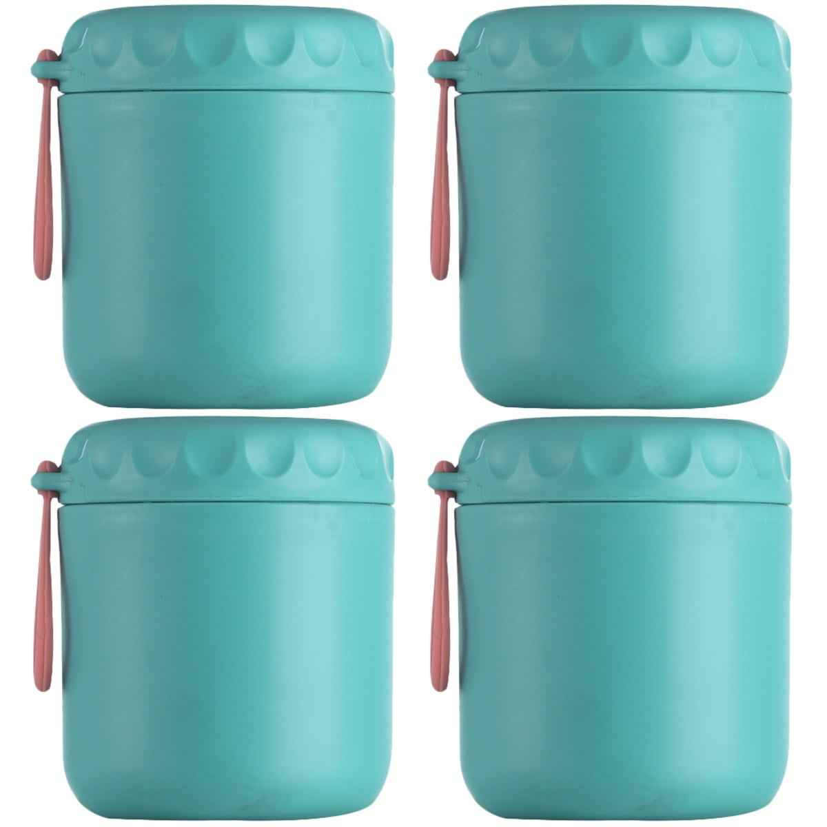 4 Pieces Thermal Insulation Soup Porridge Jar Wide Mouth Bottle Cereal