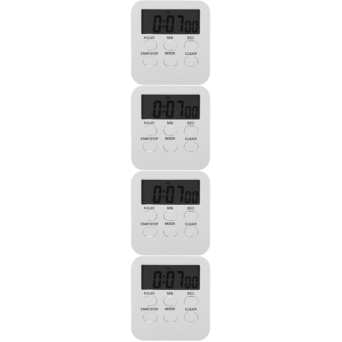 4 Pieces Timer Egg for Boiling Eggs Timers Kids Digital School Clocks