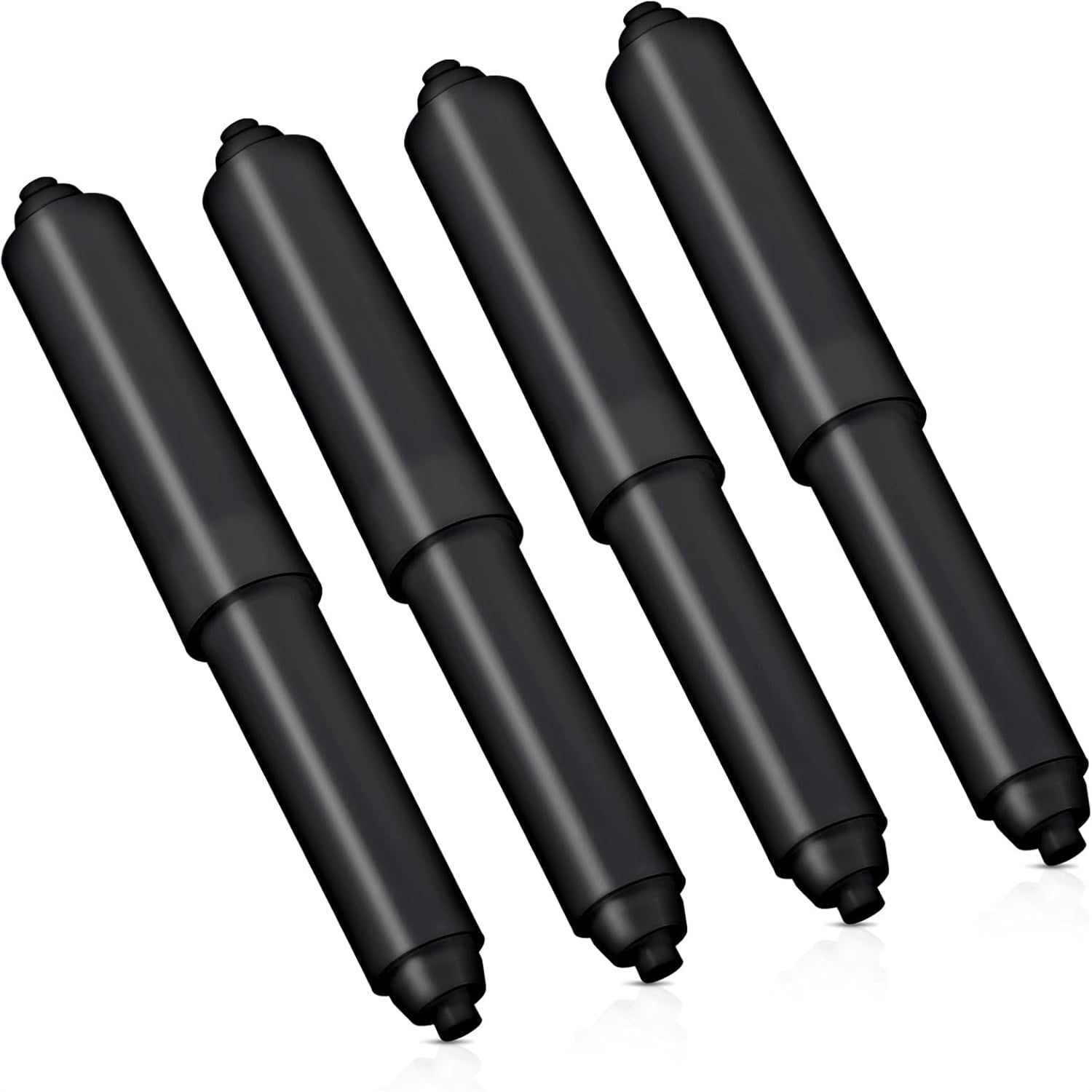 4 Pieces Toilet Paper Roller Replacement Rods, Insert Suction Toilet ...
