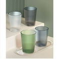 thumbnail image 1 of 4 Pieces Unbreakable Drinking Cups, 12oz/350ml Plastic Drinking Cups Reusable Tumbler Cup, Clear Plastic Reusable Kitchen Cups Set Dishwasher Safe Christmas Cups for Water Juice Milk (4 Colors), 1 of 9