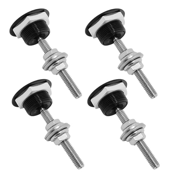 4 Pieces Universal Quick Release, Secure Automobile Hood Fastener Clips, Easy Setup, for Garage Driveway Parking Vehicle