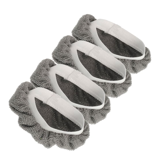 4 Pieces Washable Reusable Steams Mop Pad for Handheld Steams Cleaner Microfiber Cloths for Various Surfaces