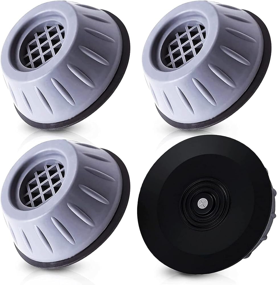 4 Pieces Washing Machine Feet Pad Foot Pads. Anti Vibration Washing