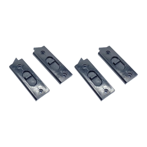 4 Pieces Window Tilt Latch Hardware Replacement Window Accessories Durable PP Zinc Alloy for Vertical Sliding Frames