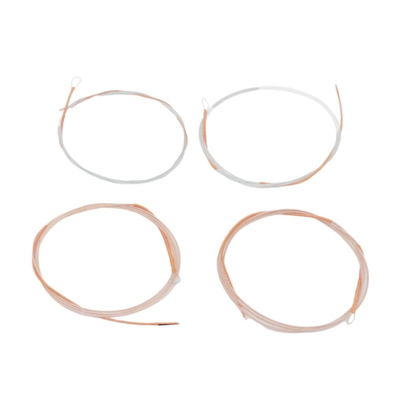 4 Pieces Yueqin Strings Replacement Moon Lute Strings Nylon Winding for Beginners Stage Performance