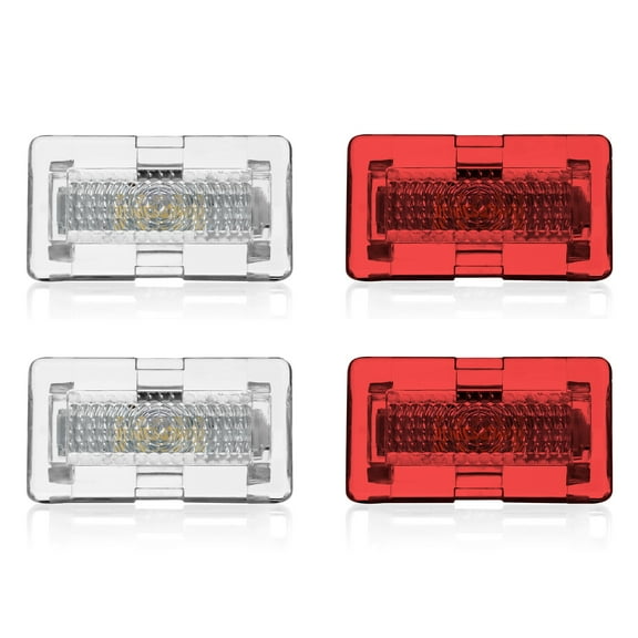 4 Pieces for Tesla Model X, Ultra-Bright Interior Lighting Door Upgrade LED Kit
