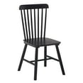 4 Pieces of Dining Chair, Rubber Wood Material, Dining Chair, Solid