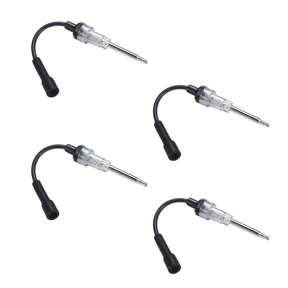 4 Pieces of In-Line Spark Plug 6-12V Tester Ignition System Coil Diagnostic Tool for Car