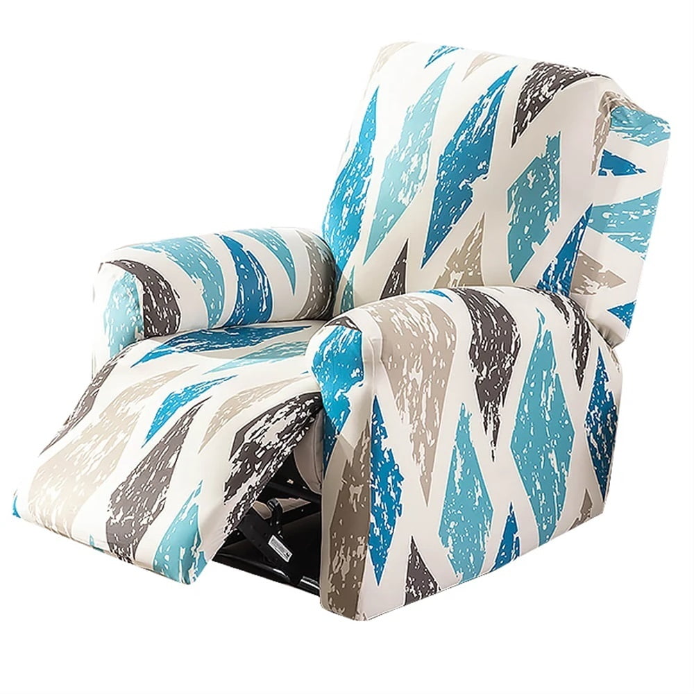 4 Pieces/set Recliner Sofa Cover For Living Room Elastic Reclining Chair Cover Furniture Protector