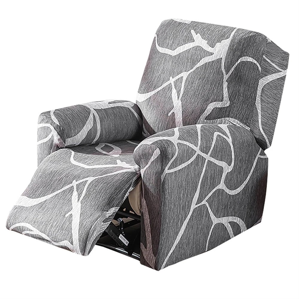 4 Pieces/set Recliner Sofa Cover For Living Room Elastic Reclining Chair Cover Furniture Protector