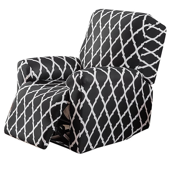 4 Pieces/set Recliner Sofa Cover for Living Room Elastic Reclining Chair Cover Furniture Protector Relax Slipcover
