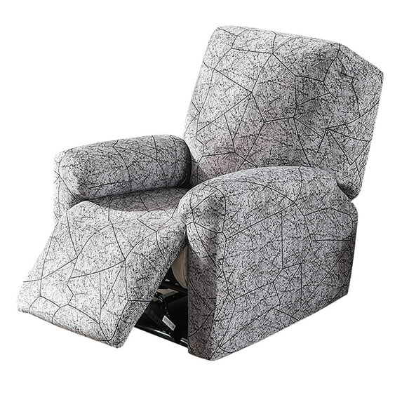 4 Pieces/set Recliner Sofa Cover for Living Room Elastic Reclining Chair Cover Furniture Protector Relax Slipcover