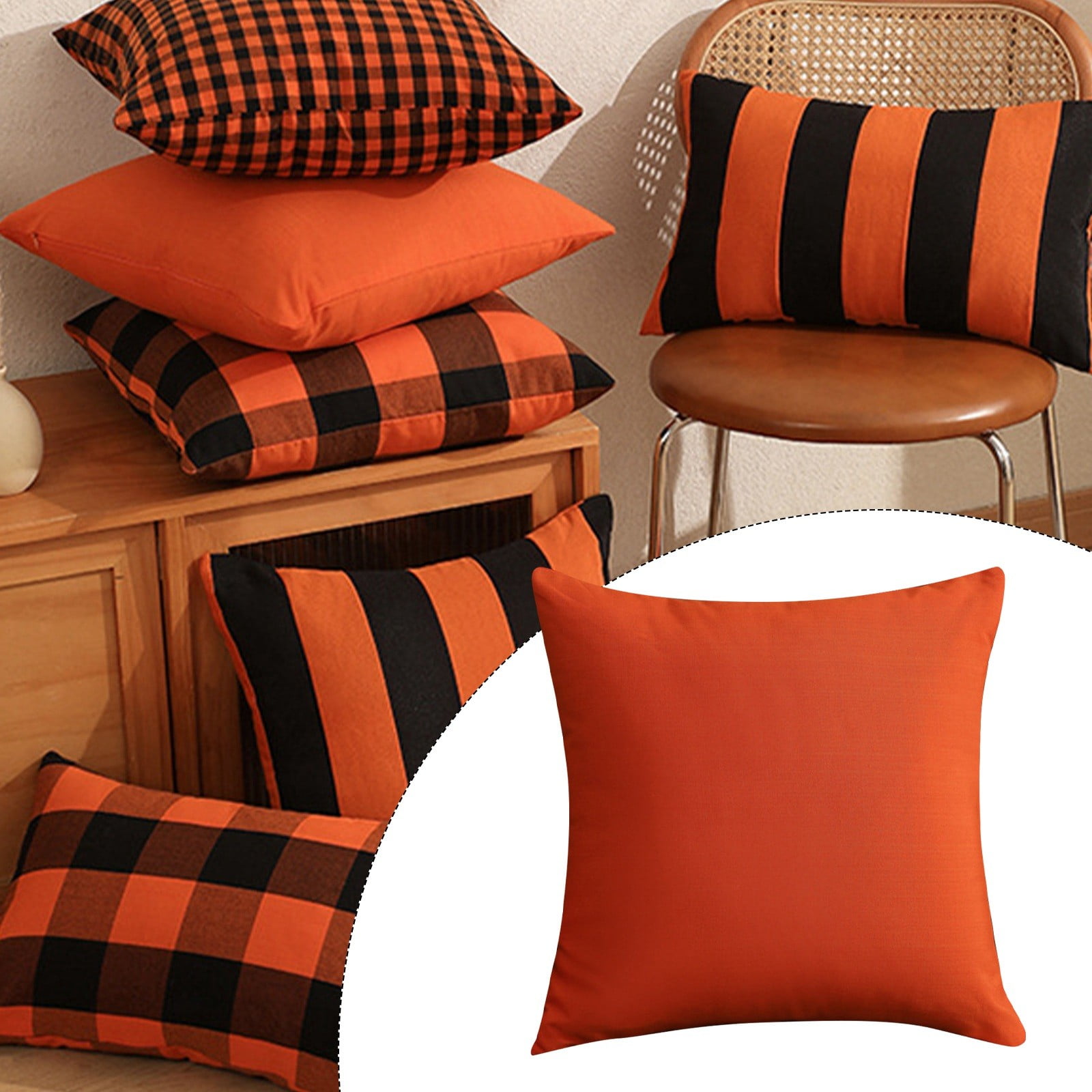 4 Pillows Standard Size Standard Pillowcase Satin Pillowcase Zipper