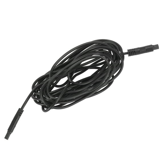 Unique Bargains 4 Pin 13ft 4m Backup Camera Extension Cable Dash Camera Cord Wires Car Auto Rear View Camera